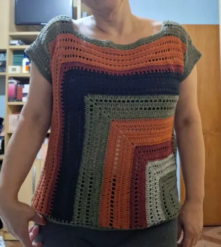 Blusa de Crochê 