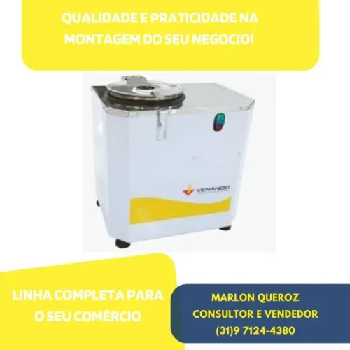 Amassadeira Rápida 7KG Venâncio 220v Nova