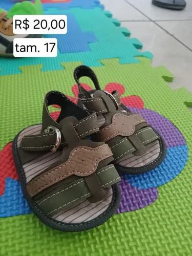 SANDÁLIAS SAPATINHOS BEBÊ 
