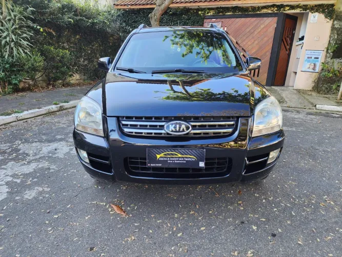 KIA SPORTAGE EX 2.7 V6 4X4 AUTOMÁTICA 2007 BLINDADA