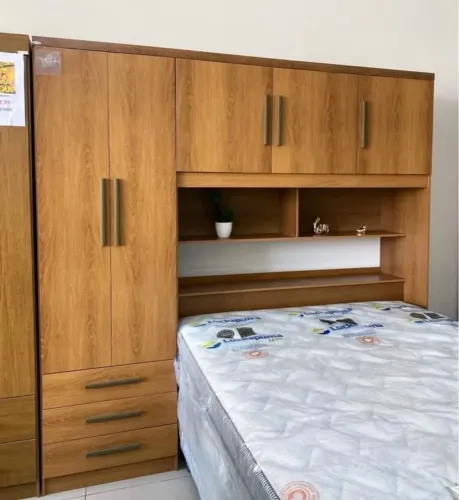 Guarda-Roupa México 5 portas Casal- Entrega Rápida
