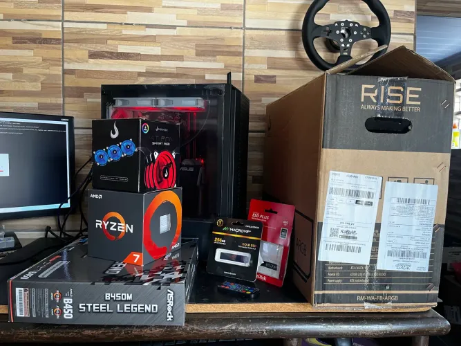 Pc gamer - Ryzen 7 2700x + Rtx 4060 + 16gb