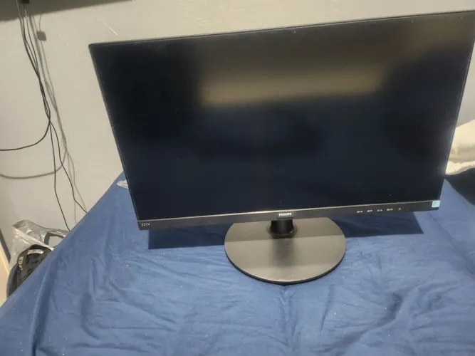 Monitor Phillips 75hz 22Polegadas tela LCD