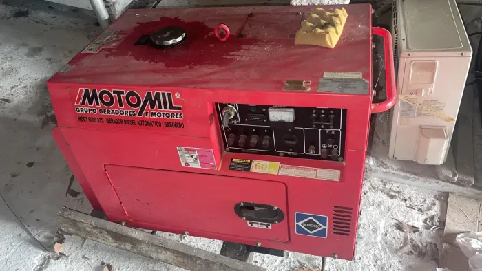 Gerador Diesel Motomil 5kVA Silencioso MDGT-5000 ATS - Apenas 36h de Uso
