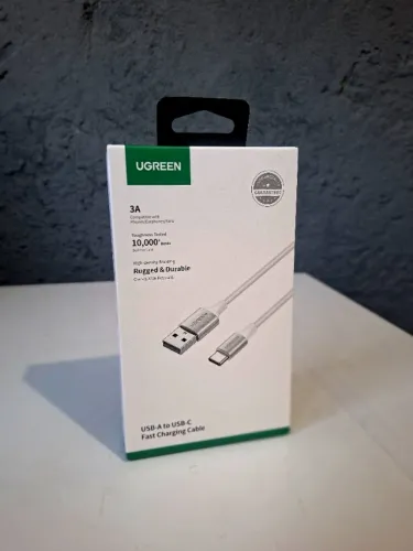 Cabo Ugreen USB-A para USB-C 3A (1 Metro)