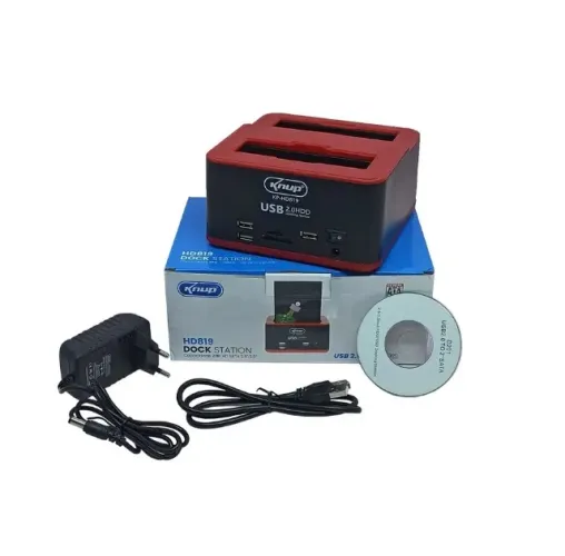Dock Station Para HD Sata 2.5 e 3.5 Knup