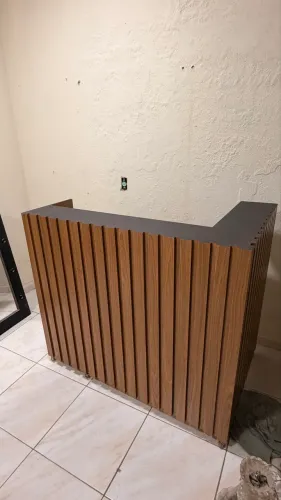 Balcão para recepção
