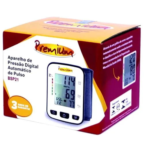 Medidor de pressão arterial digital G-Tech Premium