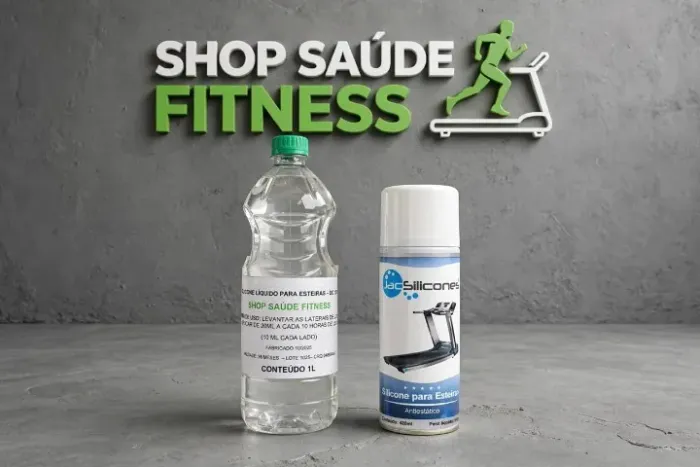 SILICONE LIQUIDO E SPRAY PARA ESTEIRA
