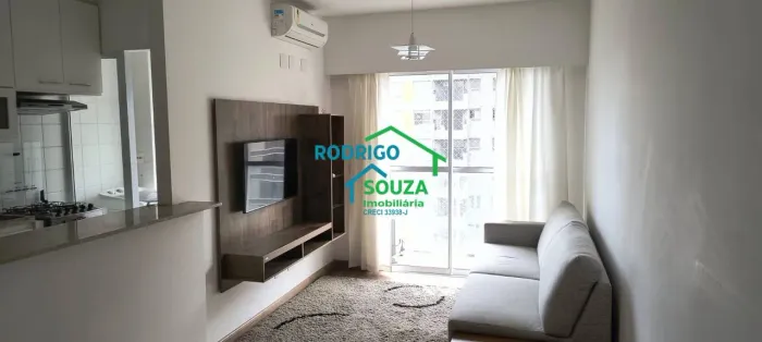 Apartamento com 1 dormitório para alugar, 50 m² por R$ 4.820/mês - Alphaville Industrial -
