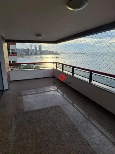 Apartamento na Beira-Mar de Fortaleza com 3 Suítes à Venda, 193 m² por R$ 3.760.000 - Meir