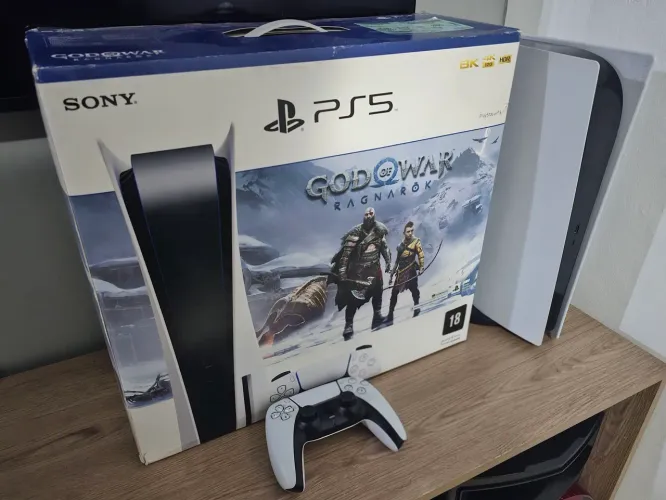 PlayStation 5 fat com leitor de disco