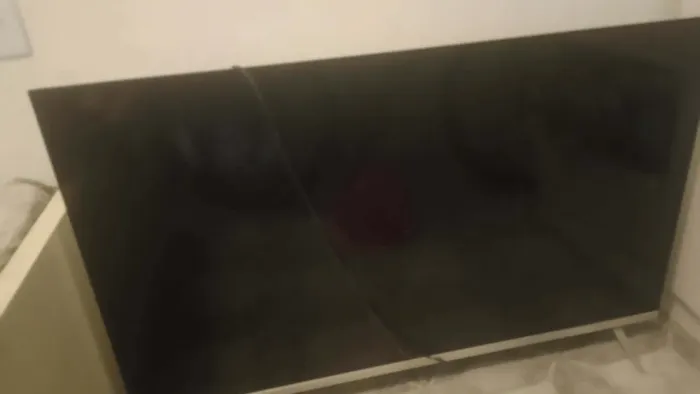Tv com a tela fantasma 
