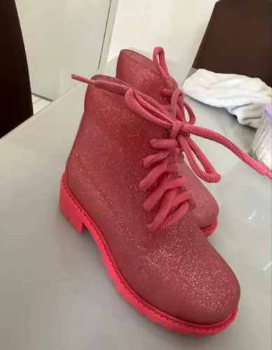 Coturno rosa infantil 