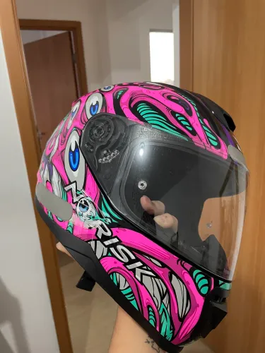 Capacete Norisk Razor Parasite Pink