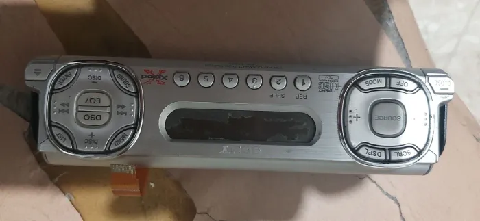 Frente sony cdx m627 