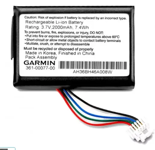Bateria para GPS Garmin Navigator 5 e 6 - BMW