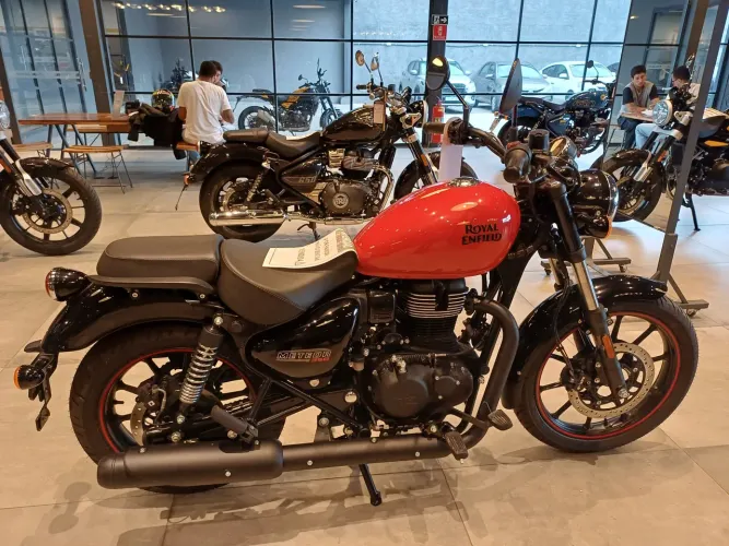 * Meteor 350 Fireball Red Royal Enfield Entrega Rápida - Edivan Consultor 