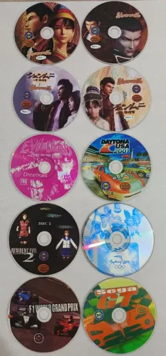 Lote cds Dreamcast