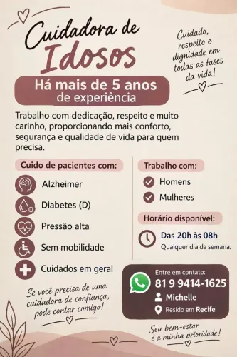 Disponível para trabalho