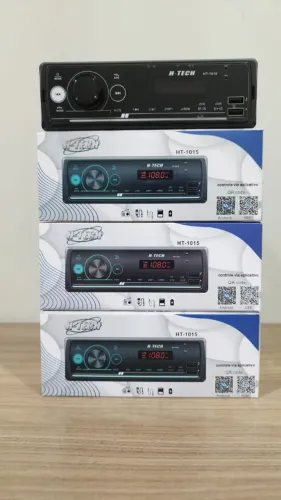 Rádio Automotivo com Bluetooth e controle pelo celular