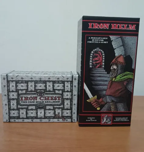 Iron Helm completo e original