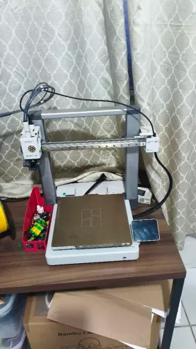 Impressora 3D bambulab A1 com AMS + filamentos