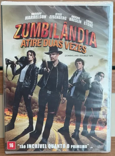 DVD ZUMBILÂNDIA ATIRE DUAS VEZES (ORIGINAL E LACRADO)