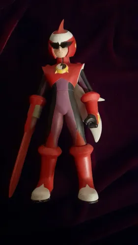 Boneco Protoman | Megaman Nt Warrior | Mattel | 2004