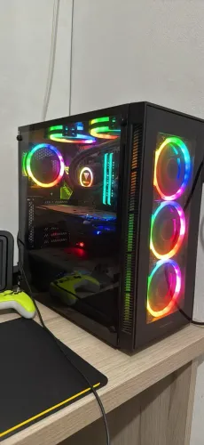 Computador Gamer Completo (PC GAMER + 2 Monitores)