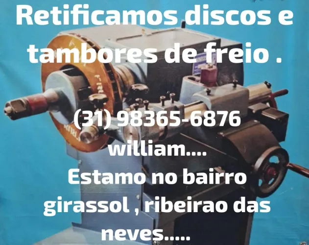 Retifica de discos e tambores de freio