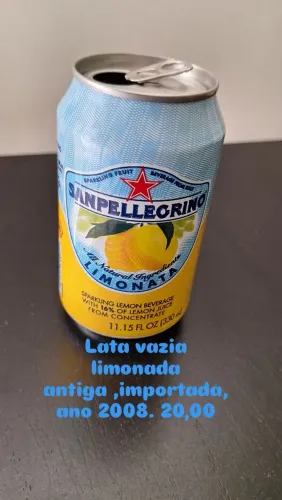 Lata antiga sanpelegrino