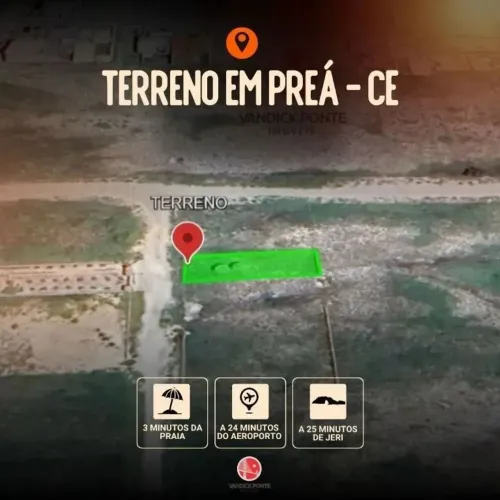 Terreno à venda, 300 m² por R$ 300.000,00 - Praia do Prea - Cruz/CE