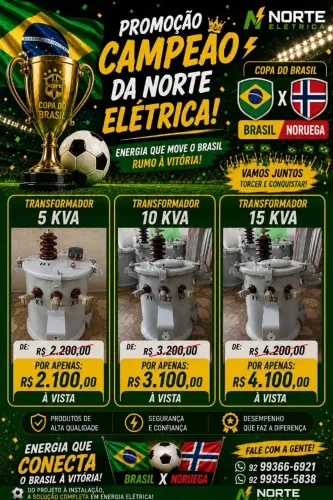 Transformadores e materiais para subestação