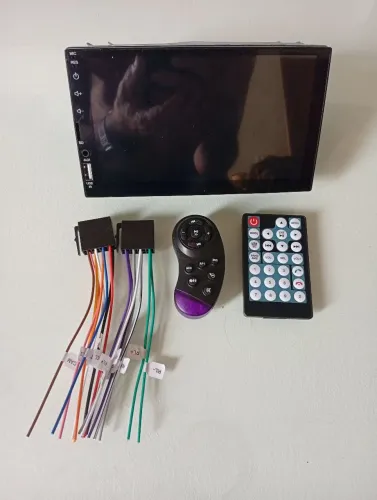 Central multimídia automotiva 1 Din 7 Inch MP5 Bluetooth com tela sensível ao toque 