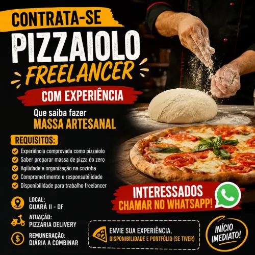 Pizzaiolo freelancer 