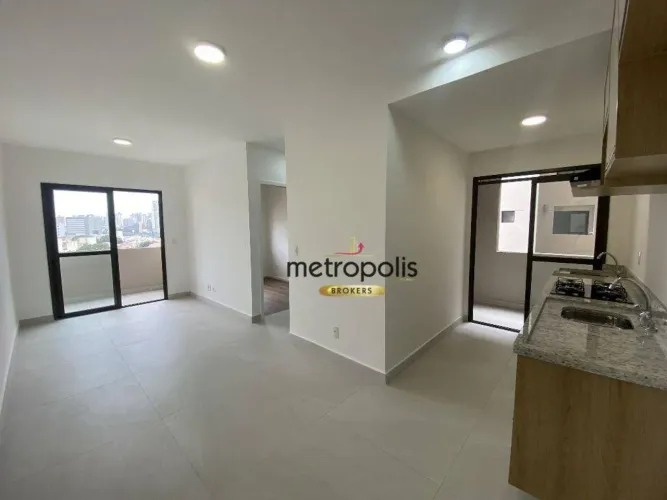 Apartamento com 2 dormitórios para alugar, 56 m² por R$ 3.818,23/mês - Parque das Nações -