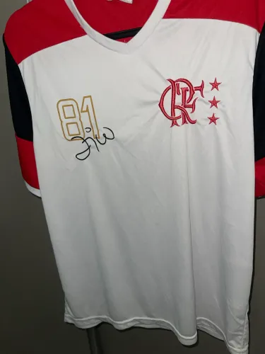 Camisa Flamengo oficial braziline ZICO