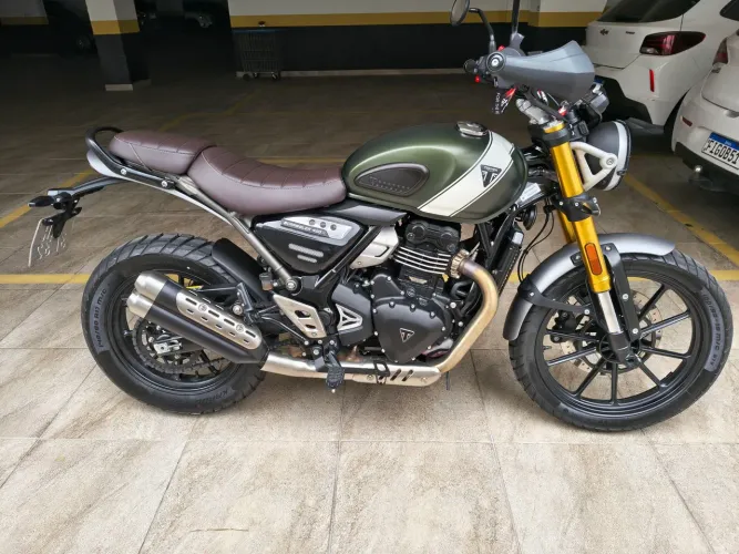 TRIUNPH SCRAMBER 400X IMPECÁVEL
