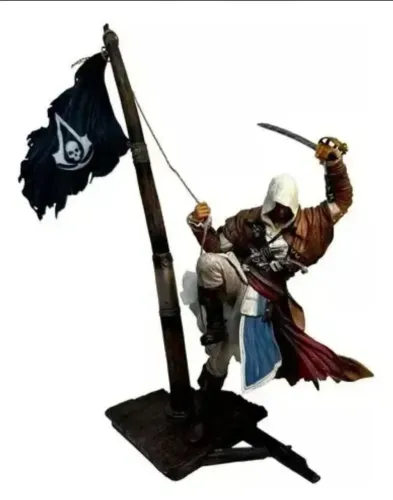 Estatueta Original Assassins Creed Black Frag - Collectors Edition Edward