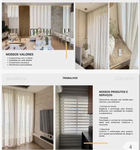 Cortinas e Persianas código Gileno10