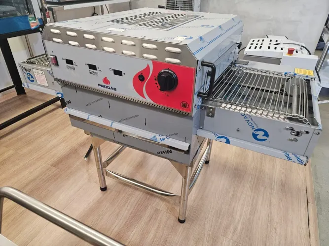 forno hibrido de esteira 40cm para pizzas e esfihas novo