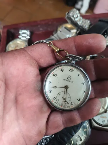 Relógio mirvaine bolso