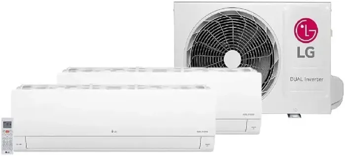 Ar Condicionado Bi-Split LG Dual Inverter 12.000+9.000 Btu