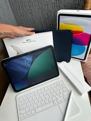 iPad 11 + Capa Teclado + Pencil USB-c | ORIGINAL APPLE