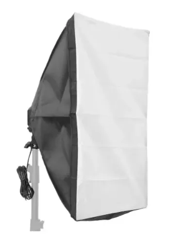 Softbox Iluminação Foto Vídeo 50x70cm Soquete Lâmpada 70x50