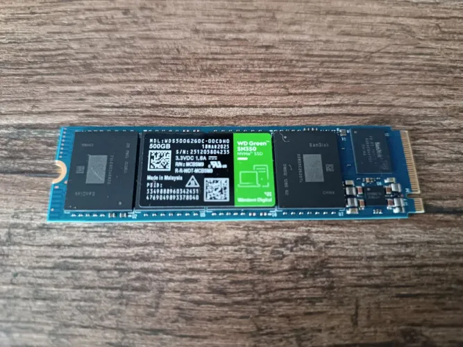 SSD nvme 500gb WD