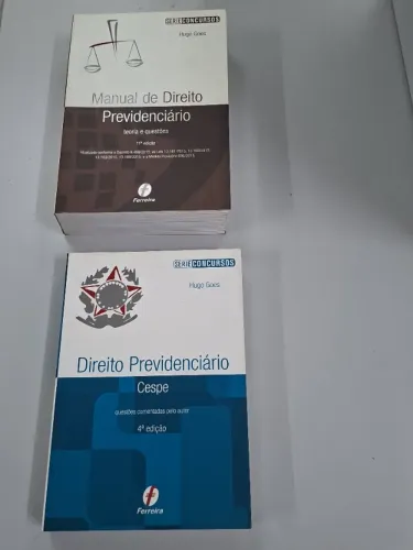 Concurso INSS: Hugo Goes -Direito Previdenciário e Exercício + Questões CESPE (Hugo Goes) 