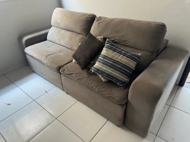 Sofá Retrátil 2,6m 