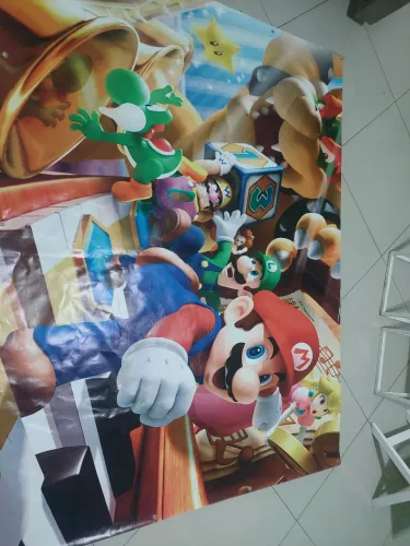 Decoração de Festa tema Super Mario
